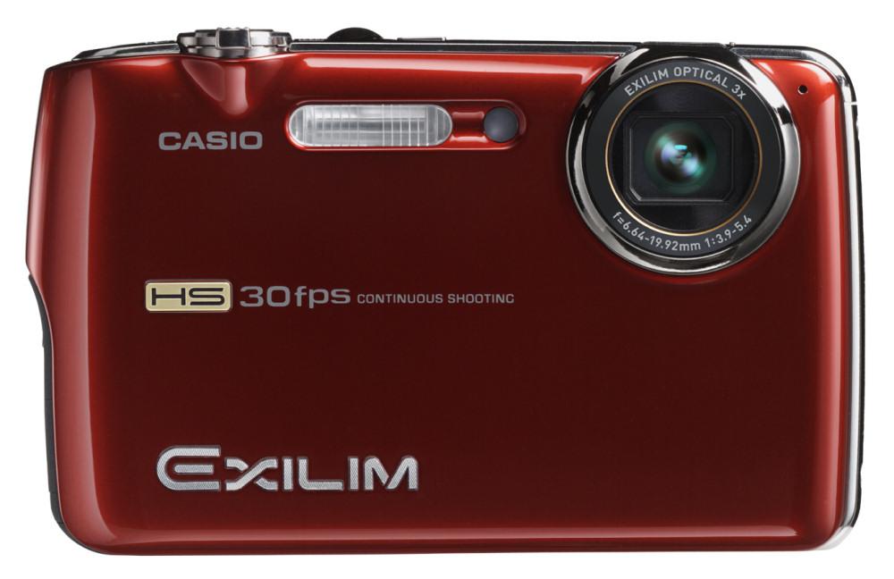 CASIO EXILIM EX-FS10 レッド Amazon.co.jp: CASIO EX-FS10RD Digital Camera HI-SPEED EXILIM