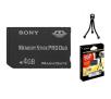 Sony Memory Stick Pro Duo 4_GB (MSXM4GSX) + statyw