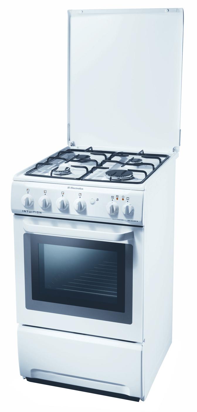 Kuchnia gazowo-elektryczna Electrolux EKK501505W