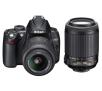 Lustrzanka Nikon D5000 18-55 VR + 55-200 VR DK