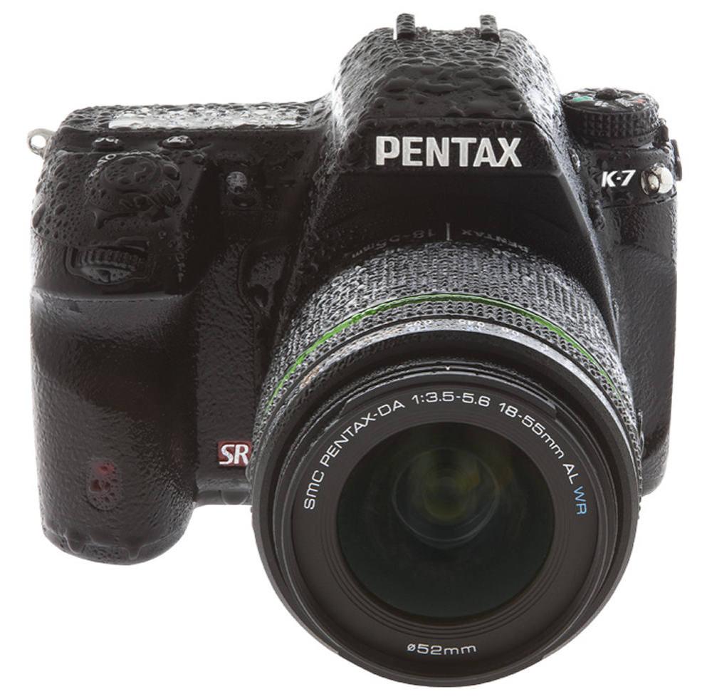 Lustrzanka Pentax K-7 + 18-55 mm WR