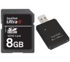 SanDisk Ultra II SDHC 8 GB + czytnik