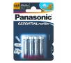 Baterie Panasonic AAA Essential Power (6 szt.)