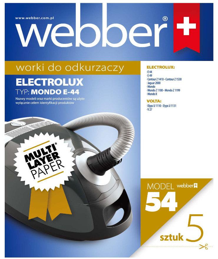 Worek do odkurzacza Webber 54 Mondo E44