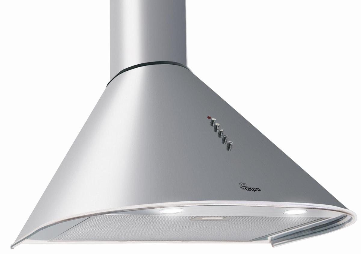 Okap Akpo WK-4 Dandys  Srebrny