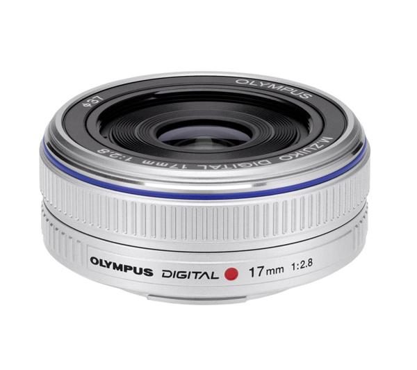 Olympus M.ZUIKO DIGITAL 17 mm f/2.8 Pancake (srebrny)