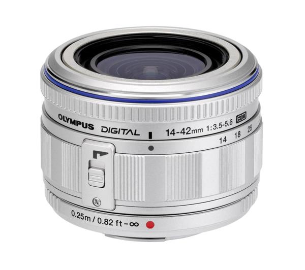 Olympus M.ZUIKO DIGITAL ED 14-42 mm f/3.5-5.6 (srebrny)