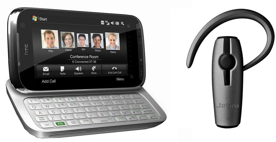 HTC Touch Pro 2 +Jabra BT2040