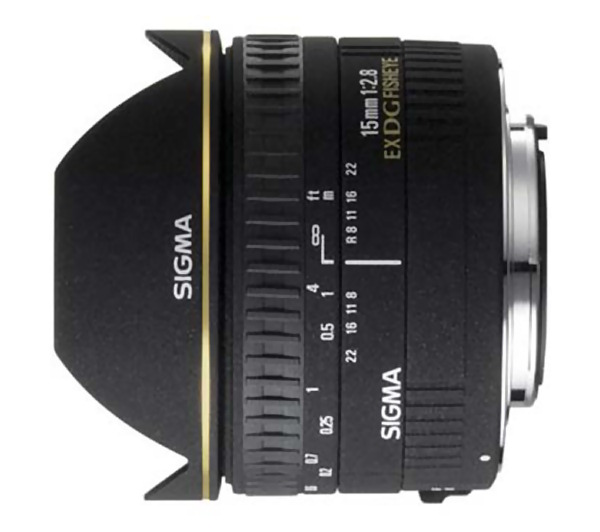 Sigma AF 15 mm f/2,8 EX DG Fisheye Diagonal - Opinie, Cena