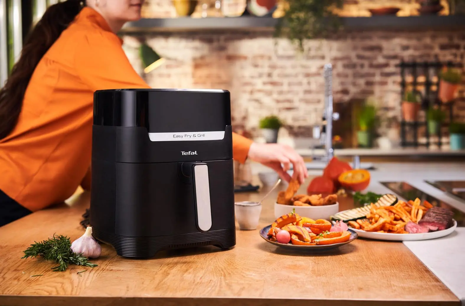 Air fryer Tefal Easy Fry & Grill Precision EY5058  1550W 4,2l Aplikacja mobilna