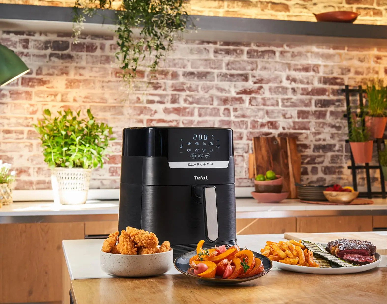 Air fryer Tefal Easy Fry & Grill Precision EY5058  1550W 4,2l Aplikacja mobilna