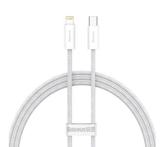 Kabel Baseus USB-C do Lightning Dynamic 20W 1m Biały