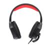Słuchawki przewodowe z mikrofonem Redragon Themis H220 Nauszne Czarno-czerwony