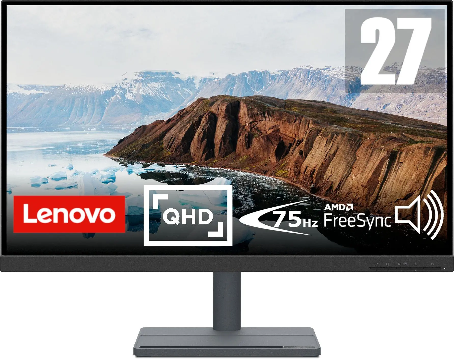 Monitor Lenovo L27q-35 27" 2K VA 75Hz 4ms