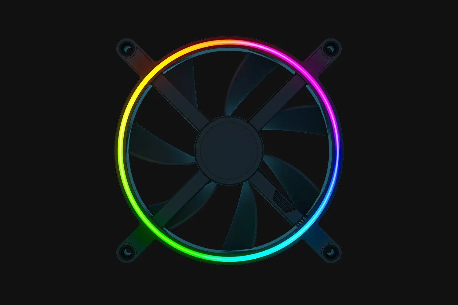 Razer Kunai Chroma 120mm 3szt. Czarny - Dobra cena, Opinie w