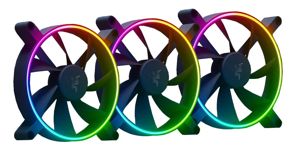 Razer Kunai Chroma 120mm 3szt. Czarny - Dobra cena, Opinie w