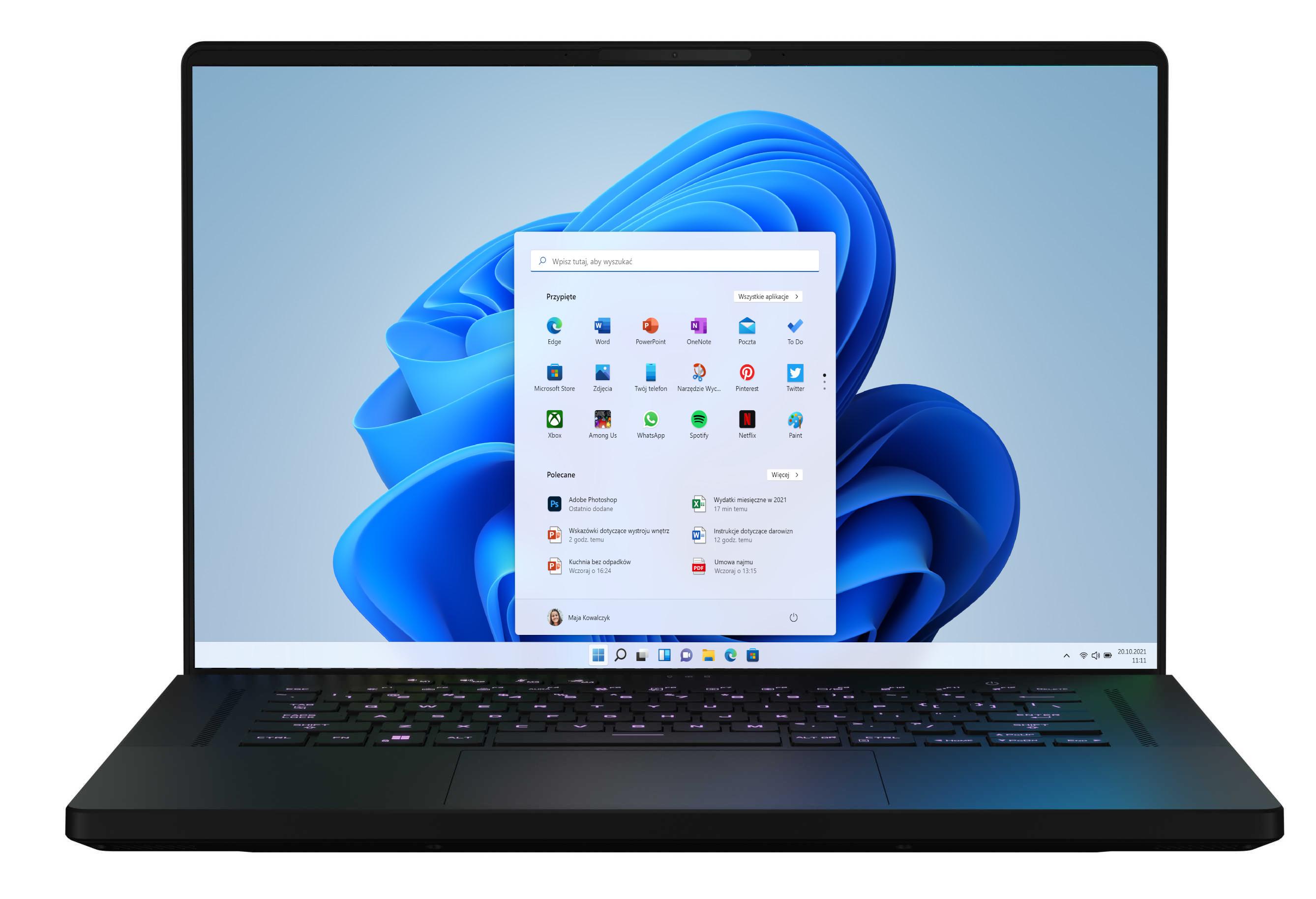 Laptop gamingowy ASUS ROG Zephyrus M16 2022 GU603ZX-K8026W 16" 165Hz  i9-12900H 32GB RAM  1TB Dysk SSD  RTX3080Ti  - W11