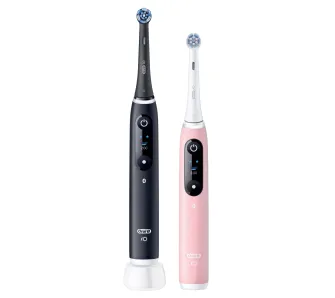 Zestaw szczoteczek magnetycznych Oral-B iO Series 6 Duo Black&Pink
