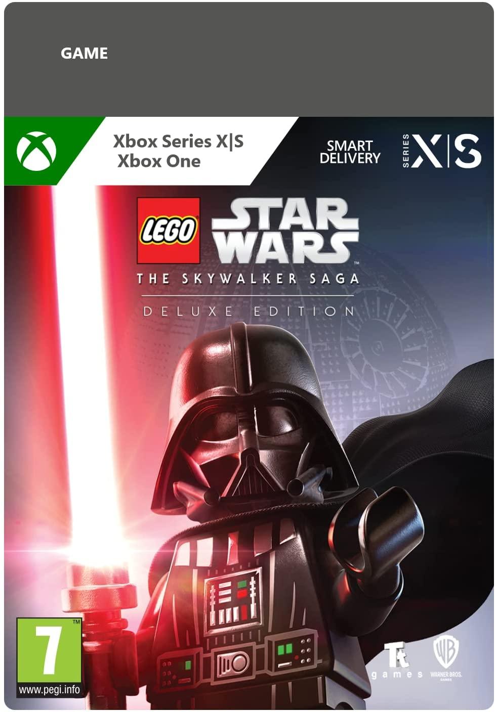LEGO Gwiezdne Wojny: Saga Skywalkerów - Edycja Deluxe [kod aktywacyjny] Gra na Xbox One (Kompatybilna z Xbox Series X/S)