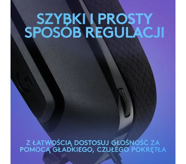 Logitech G335 Nauszne Czarny