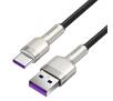 Kabel Baseus USB do USB-C Cafule 66W 0,25m Czarny