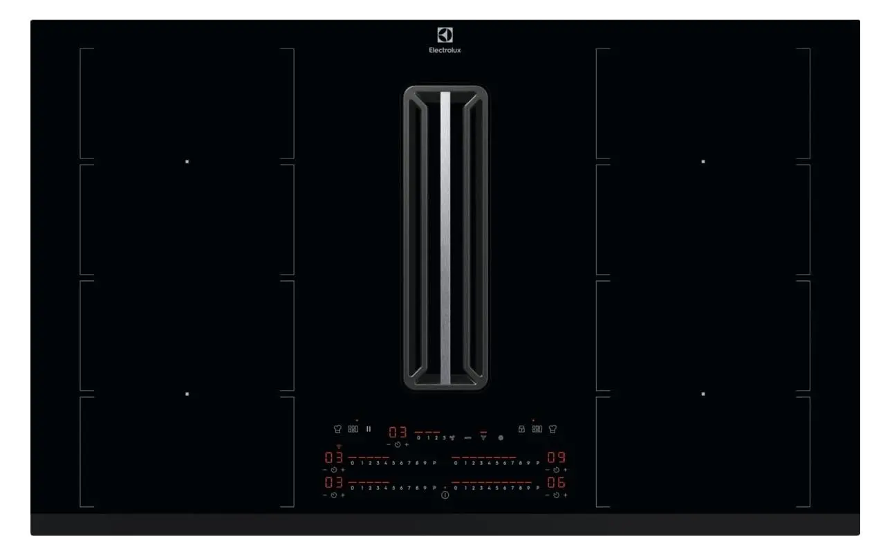 Płyta indukcyjna z okapem Electrolux KCC85450 83cm