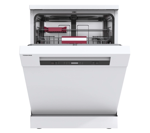 Toshiba DW-14F5EE(W) 59,8cm Automatyczne otwieranie drzwi - Kup na Raty - RRSO 0%