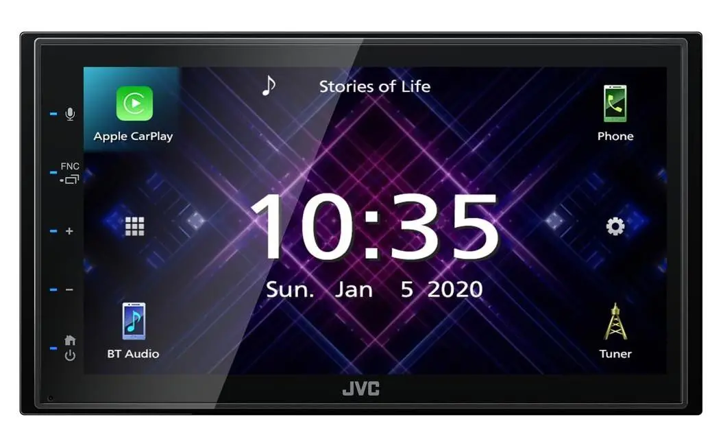 Radioodtwarzacz samochodowy JVC KW-M560BT z USB 6,8" 4x45W Bluetooth