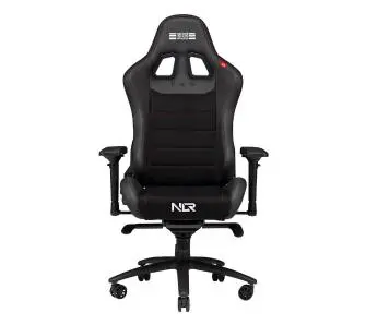 Fotel Next Level Racing NLR-G003 Pro Gaming Chair Leather & Suede Edition Gamingowy do 140kg Skóra naturalna Czarny