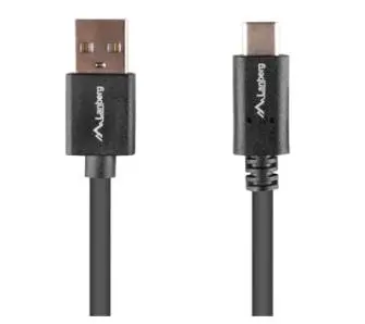 Kabel Lanberg USB do USB-C QC 3,0 1,8m Czarny