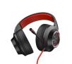 Słuchawki przewodowe z mikrofonem Edifier G4 Nauszne Czarno-czerwony