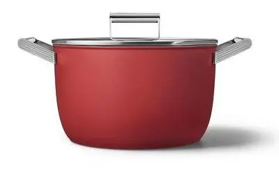 Garnek Smeg CKFC2611RDM Indukcja Aluminium 7,7l