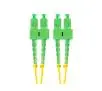 Kabel światłowodowy Lanberg FO-SASA-SD11-0150-YE 15m Żółty