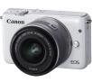 Aparat Canon EOS M10 + 15-45 mm IS STM (biały)