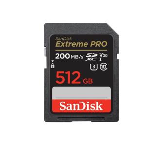 Karta pamięci SanDisk SDXC 512GB Extreme Pro 200/140MB/s