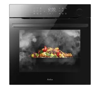 Amica ED97599BA+ X-Type Steam Termoobieg Termosonda Czarny - DRUGI -30%, ALBO 5-TY ZA 1ZŁ - Kup na Raty - RRSO 0%