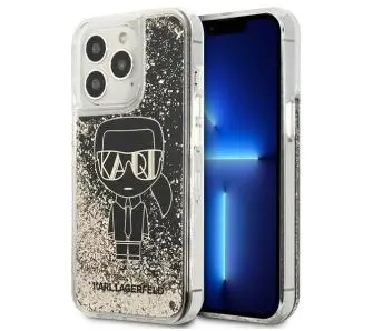 Etui Karl Lagerfeld Liquid Glitter Gatsby KLHCP13XLGGKBK do iPhone 13 Pro Max