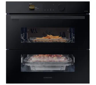 Piekarnik elektryczny parowy Samsung NV7B6785KAK Dual Cook Termoobieg AirFry Zdalne sterowanie Czarny