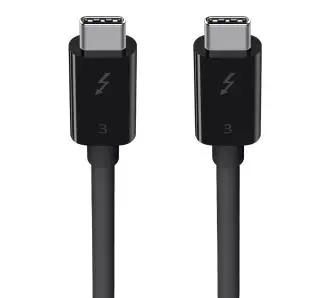 Kabel USB Belkin Thunderbolt 3 USB-C-USB-C 2 m Czarny