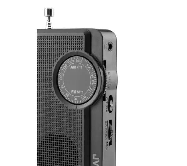 JVC RA-E311B Radio FM Czarny