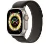 Apple Watch Ultra GPS - Cellular 49mm koperta tytanowa - opaska Trail rozmiar S/M czarno-szary