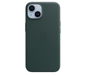 Etui Apple skórzane z MagSafe do iPhone 14 Leśna zieleń