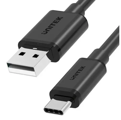 Kabel Unitek Y-C481BK USB do USB-C 0,5m Czarny