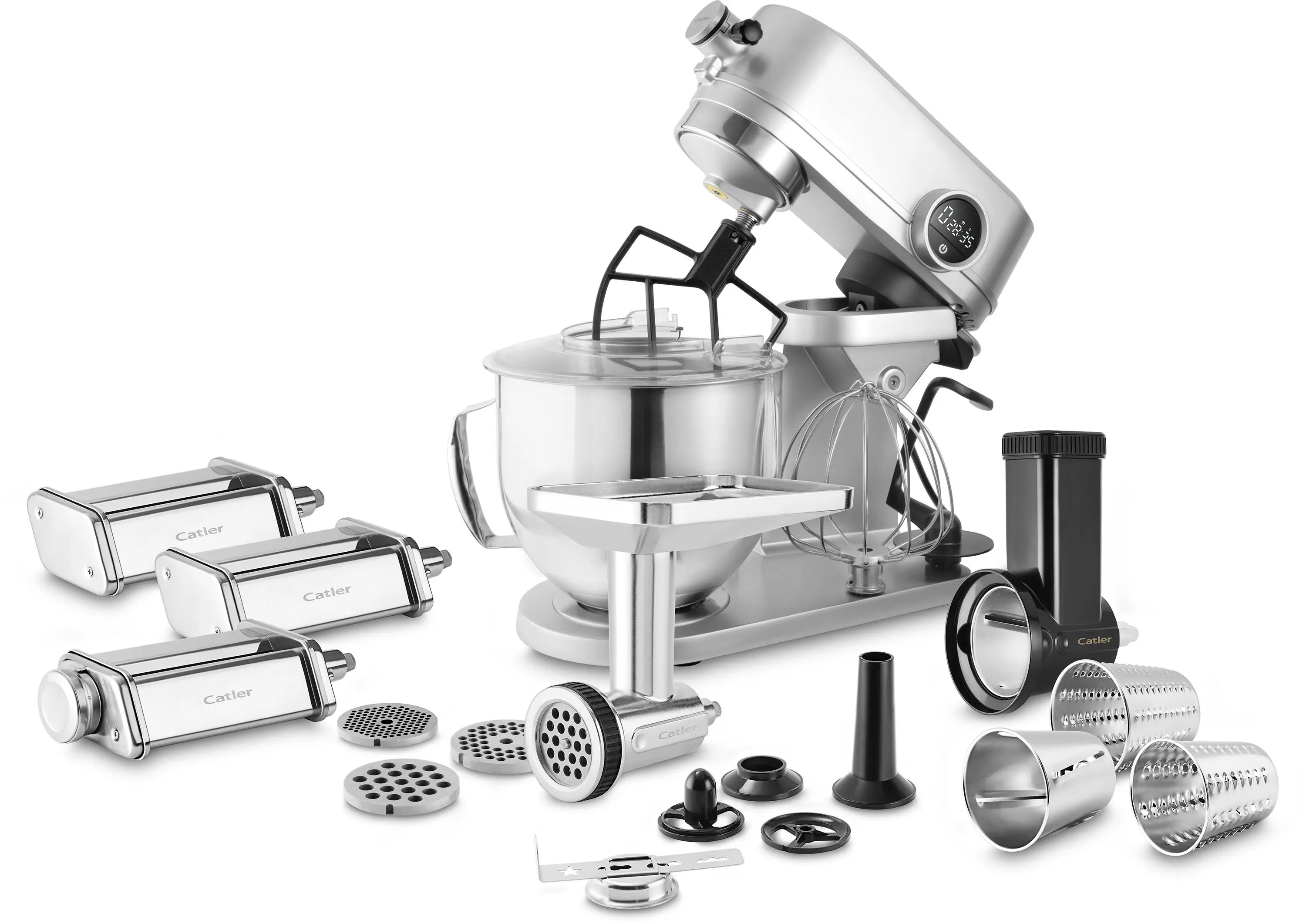 Robot planetarny Catler KM 8012 800W Szatkownica Przystawka do makaronu