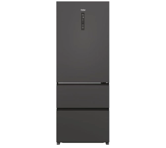 Lodówka Haier Seria 5 HTR5719ENPT Pełny No Frost 190cm Komora świeżości Czarny łupkowy