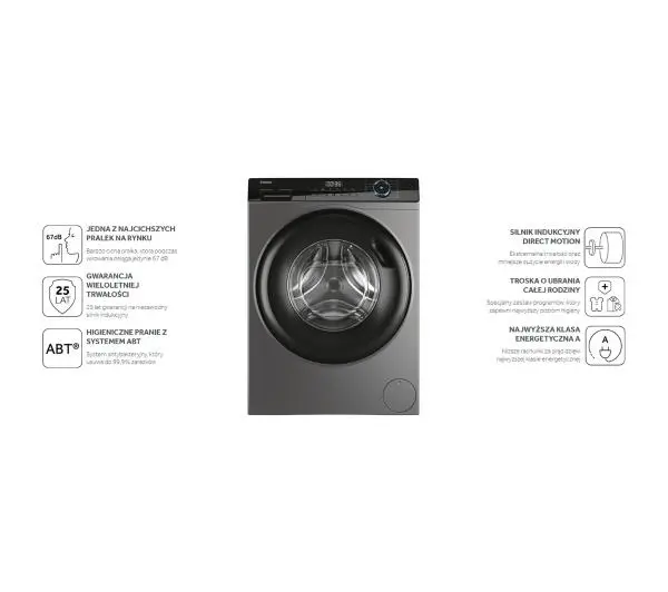 Haier I-Pro 3 HW90-B14939S8-S 9kg 1400obr/min - DRUGI -30%, ALBO 5-TY ZA 1ZŁ - Kup na Raty - RRSO 0%