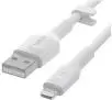 Kabel Belkin CAA008BT3MWH BoostCharge Flex USB-A do Lightning 3m Biały