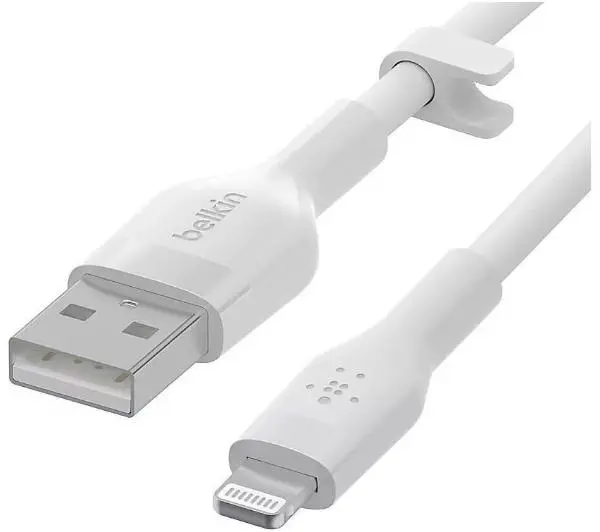 Belkin CAA008BT3MWH BoostCharge Flex USB-A do Lightning 3m Biały