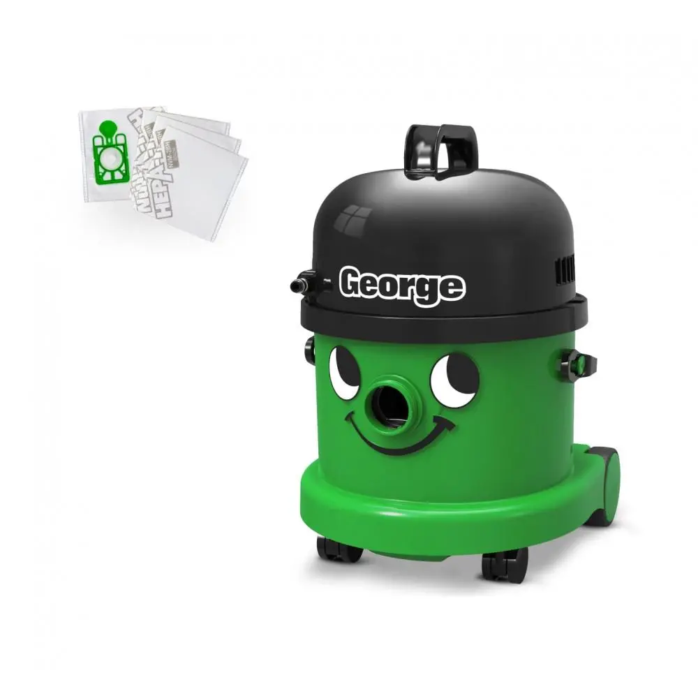 Odkurzacz Numatic George GVE370  1060W Ssawka do prania dywanów Ssawka do prania tapicerki Szczotka do mokrej podłogi