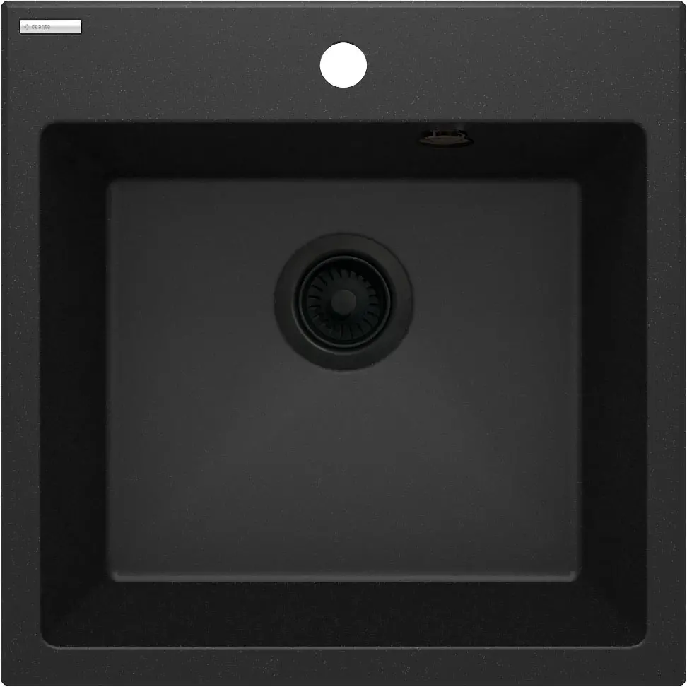 Zlewozmywak Deante Evora ZQJ_G103 Granitowy Grafitowy/Metalik